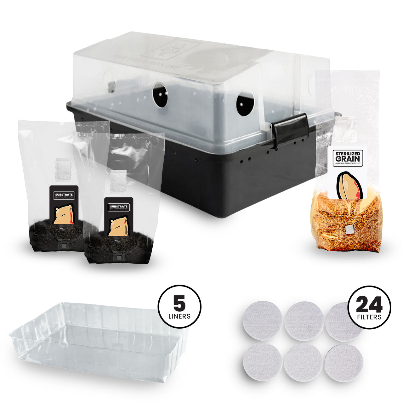 The Monotub Mushroom Grow Kit